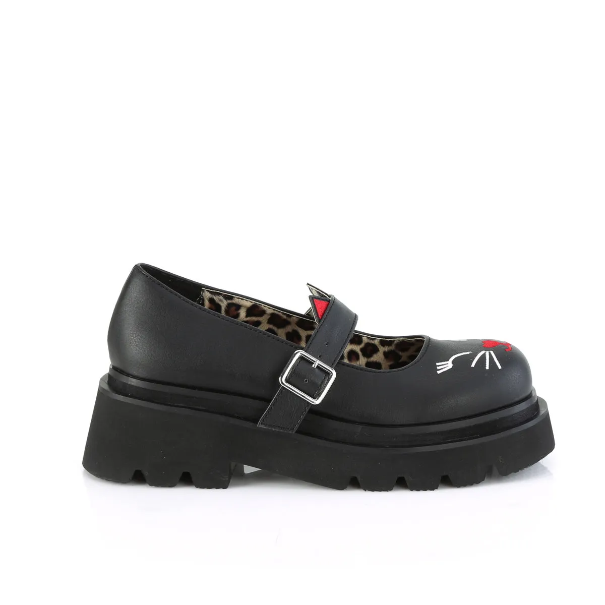 2 Inch Platform RENEGADE-56 Black Pu