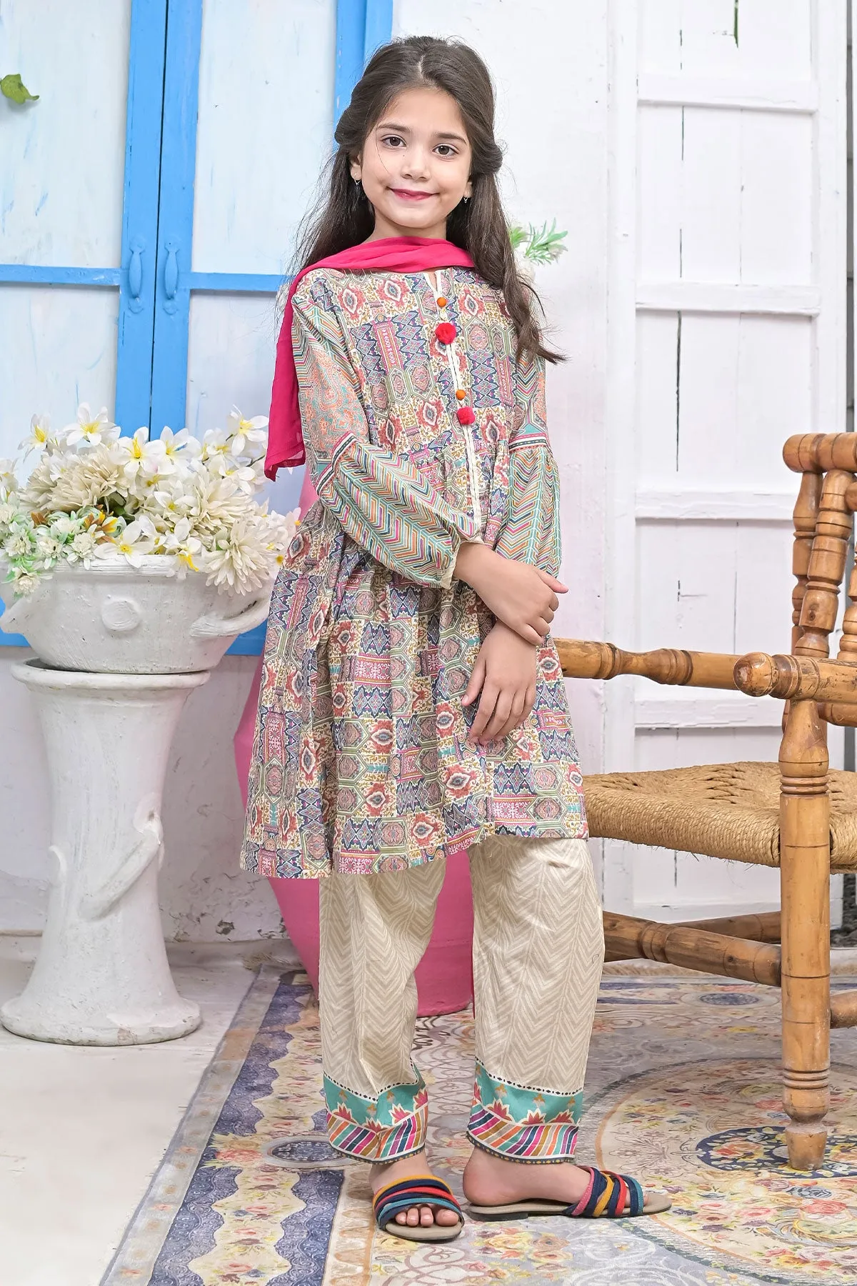 3 PIECE KIDS CASUAL WEAR | DPCH-253