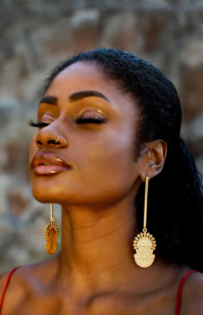 Adunni x Idia Bar Earrings