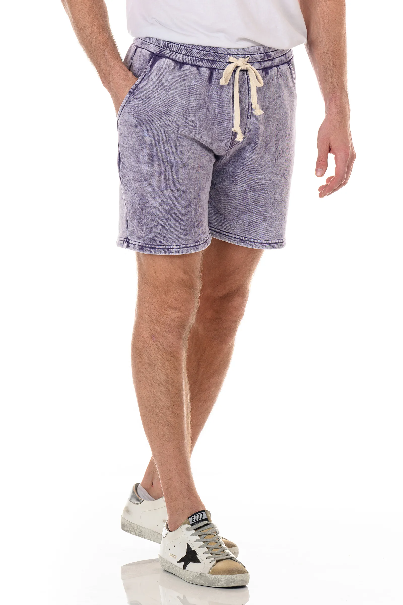 Allston Vintage Sweatshort - Purple