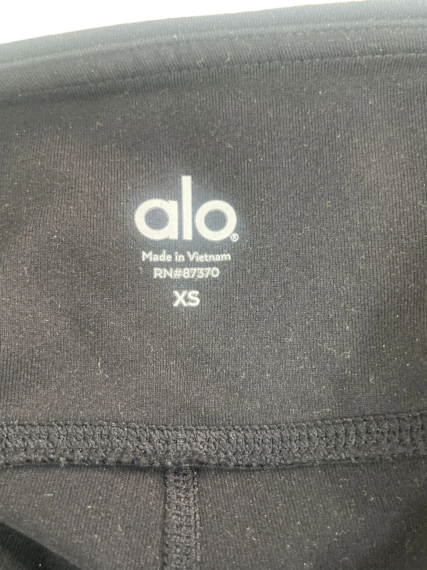 Alo Yoga Black High-waisted Panelled Leggings BNWT UK XS