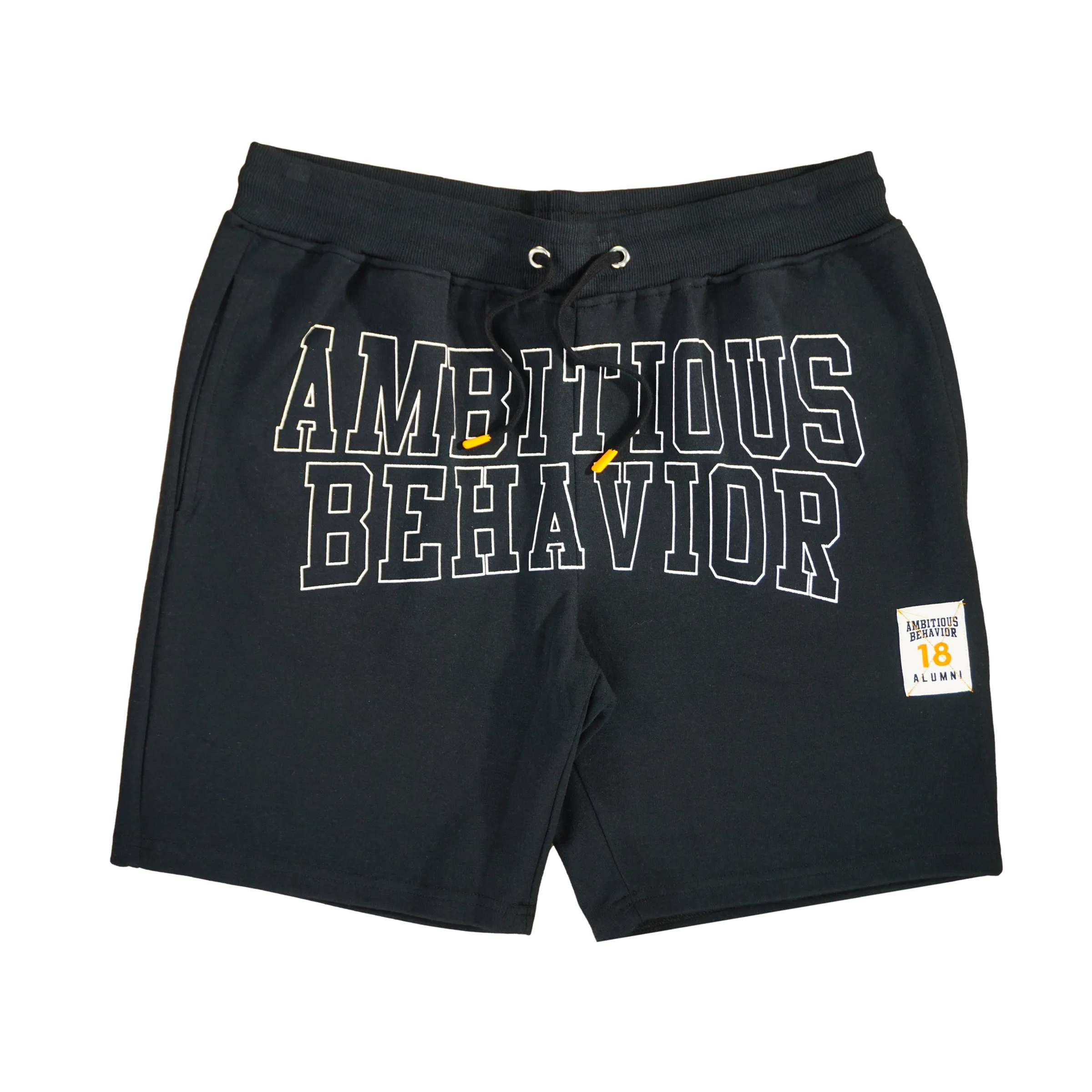 Ambit Alumni Short Set  (Wte/Blk/Org) /D8