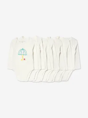 Baby 7 Pack Weekday Bodysuit Set