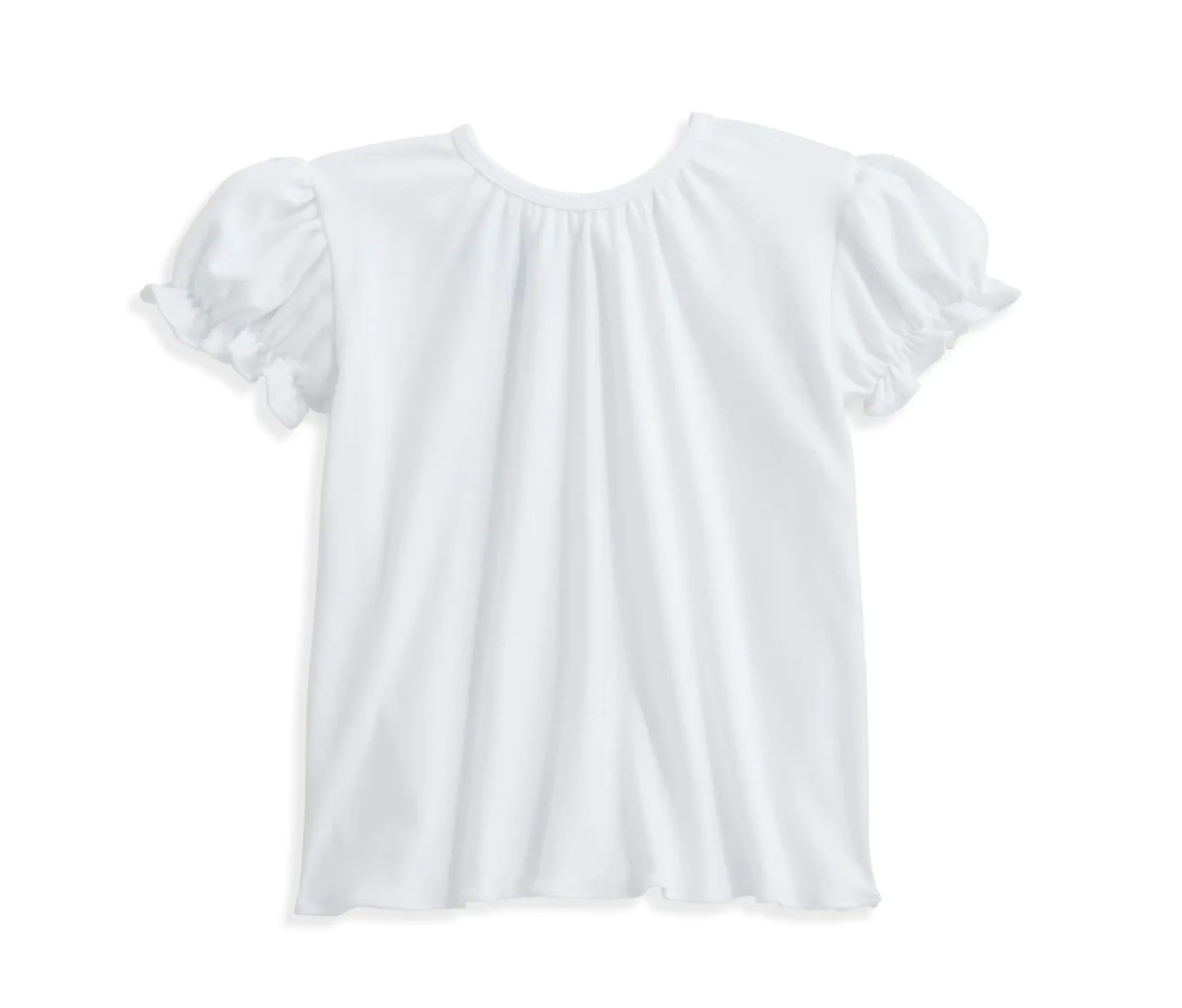 Bella Bliss - Stormy Short Sleeve Blouse - White