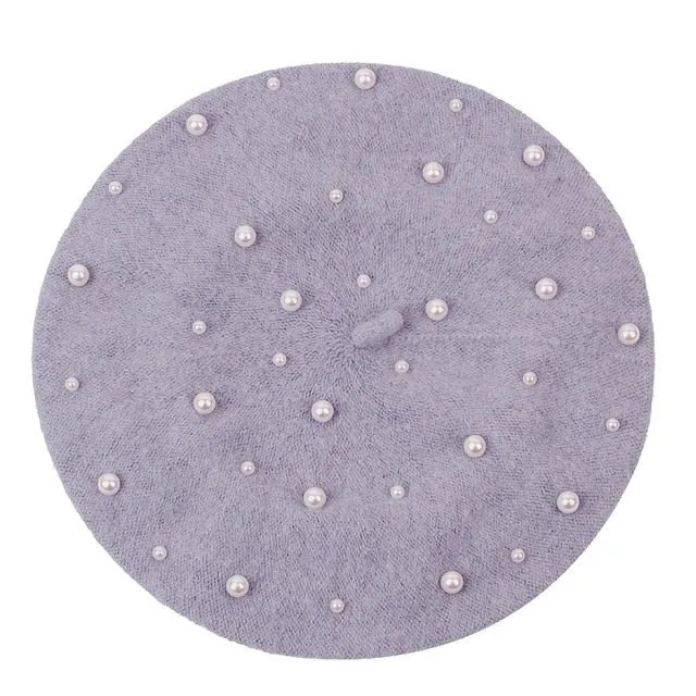 Beret Queen Texas (Light Purple)