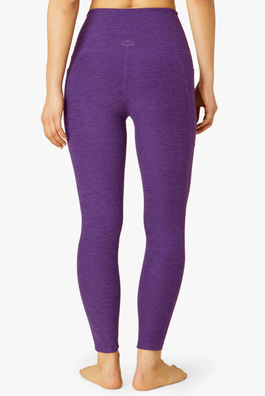 Beyond Yoga Spacedye Out of Pocket High Waisted Midi Legging - Dahlia