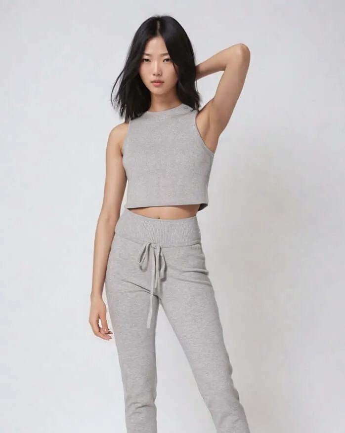 CAMILLE | Cropped Sleeveless Top