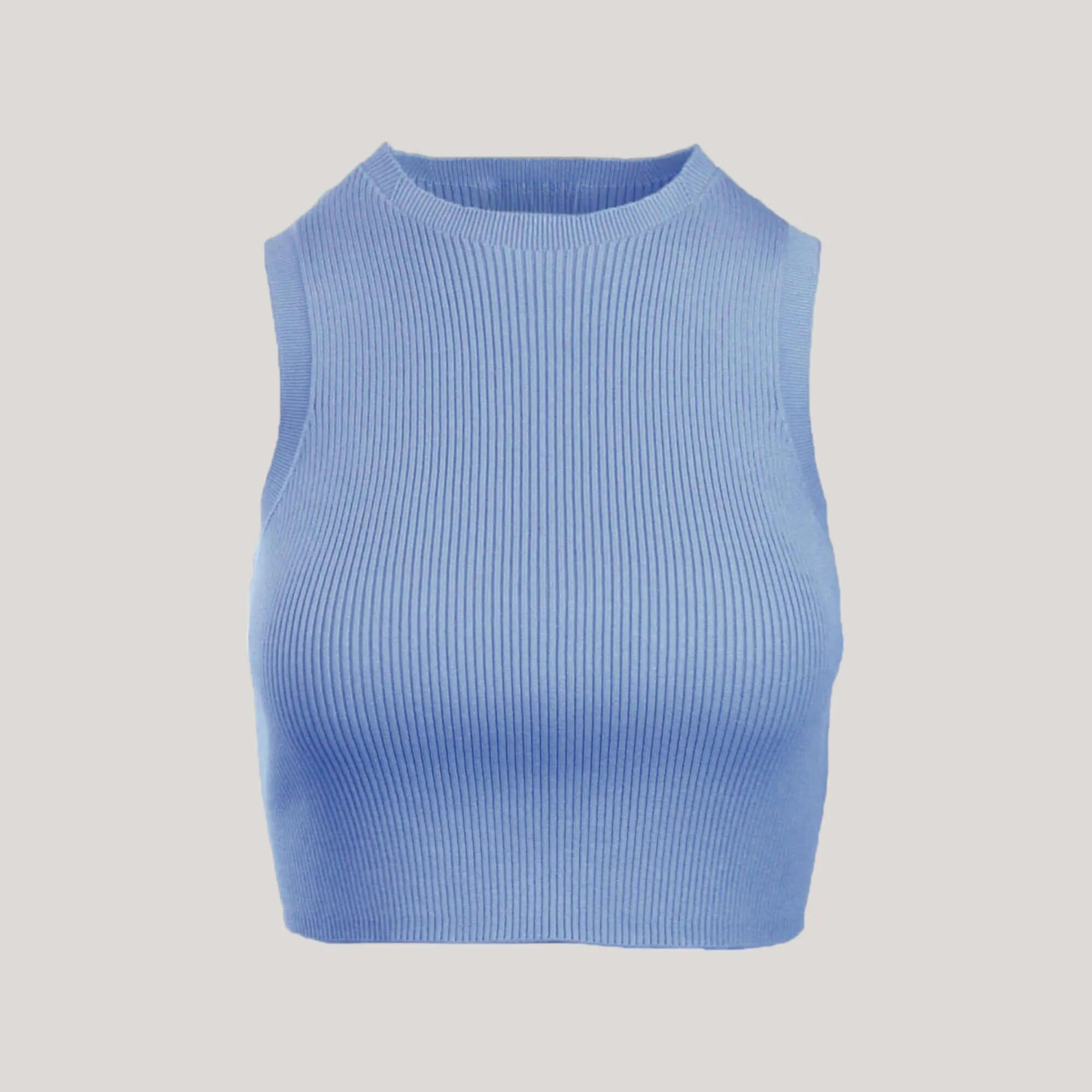 CAMILLE | Cropped Sleeveless Top