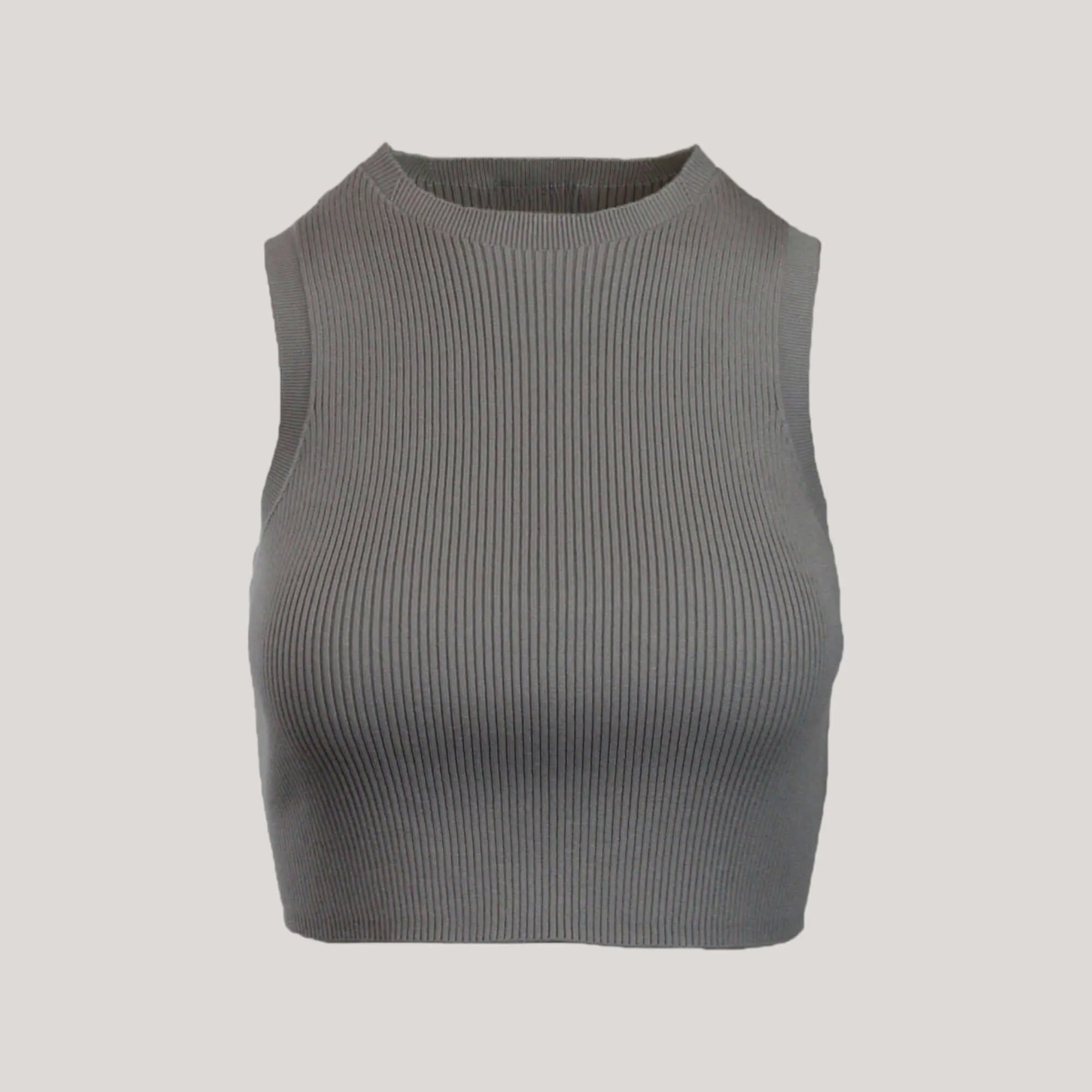 CAMILLE | Cropped Sleeveless Top