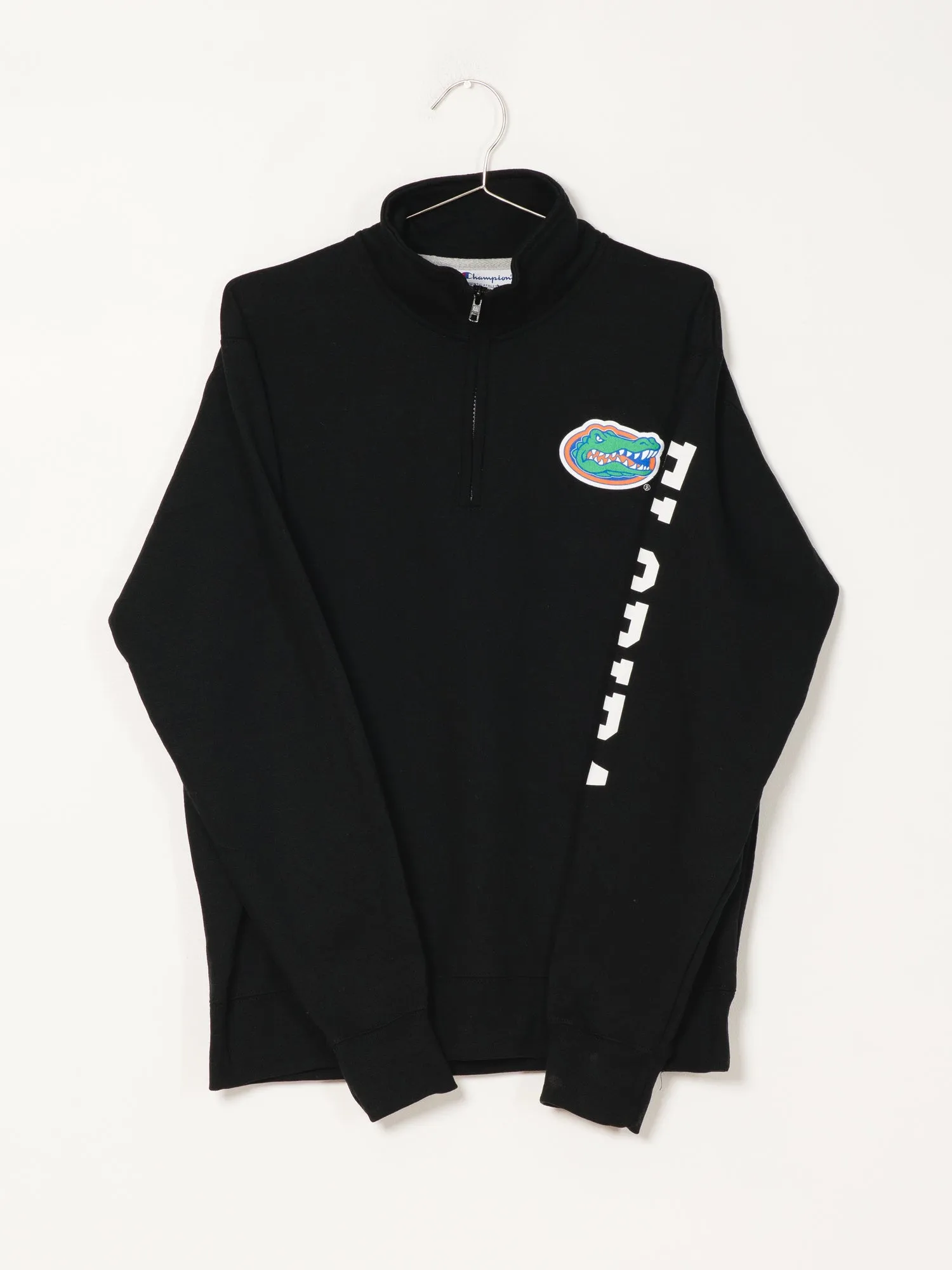 CHAMPION 1/4 ZIP FLORIDA UNIVERSITY SWEATER - CLEARANCE