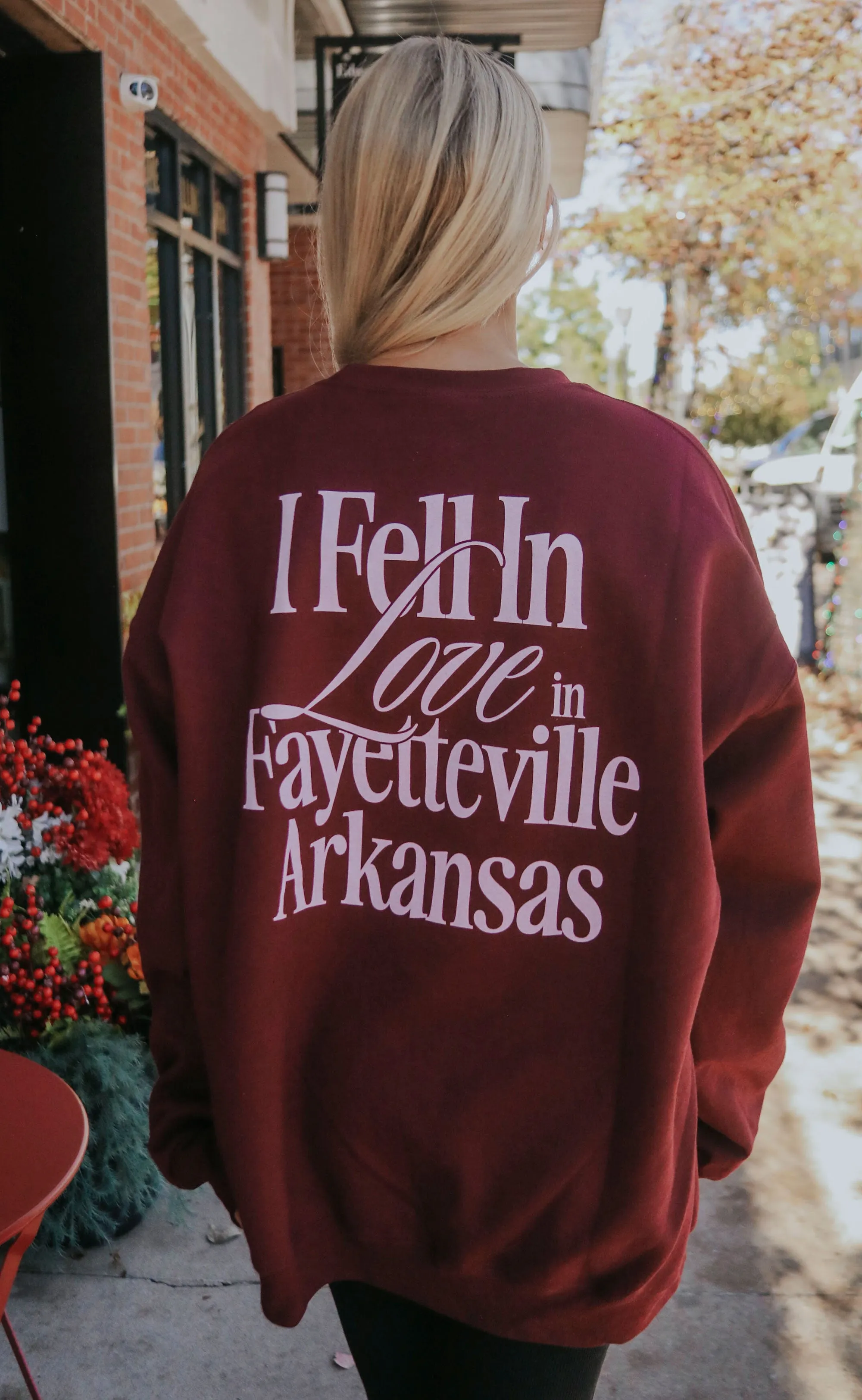 charlie southern: fayetteville is for lovers sweatshirt