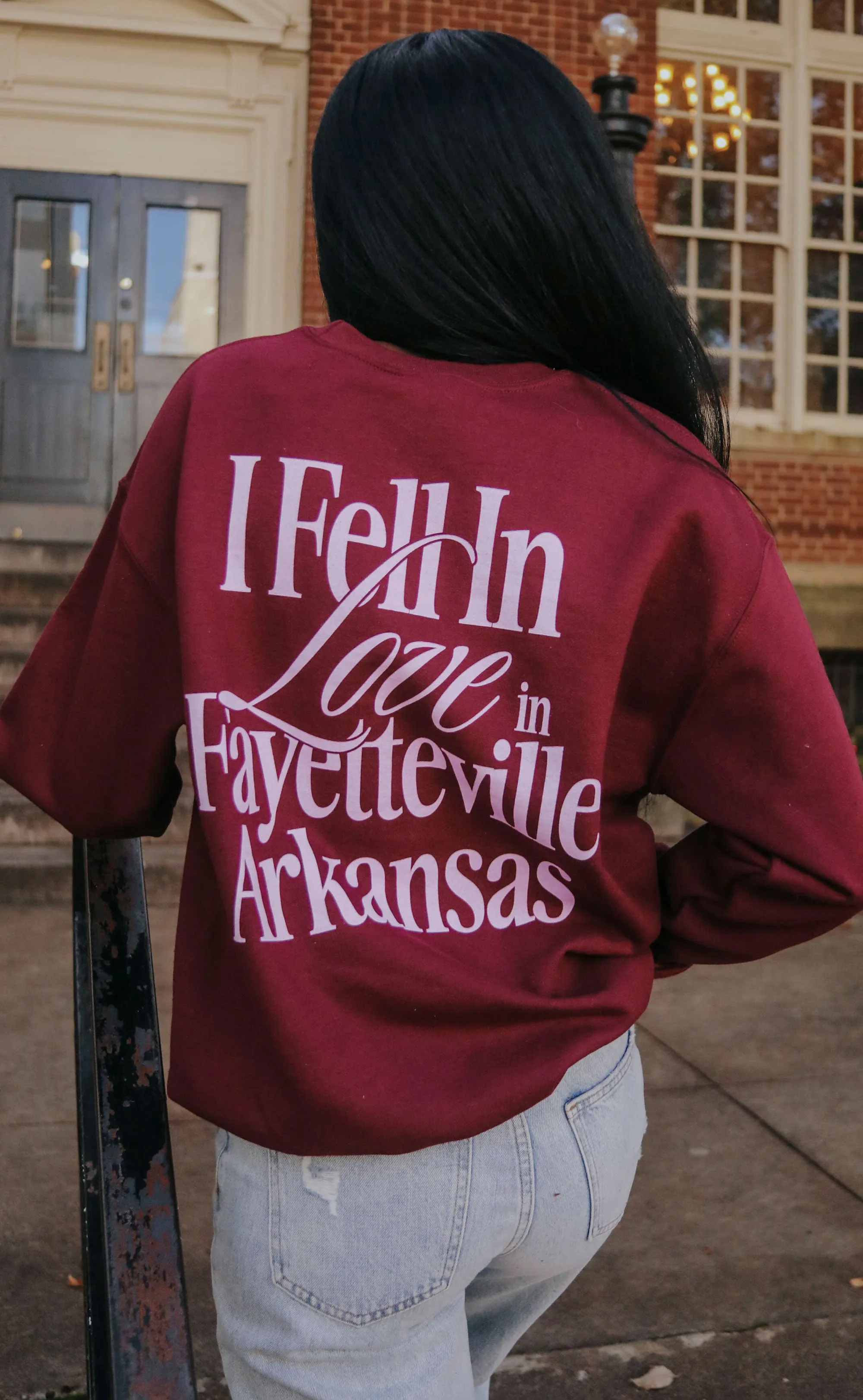 charlie southern: fayetteville is for lovers sweatshirt