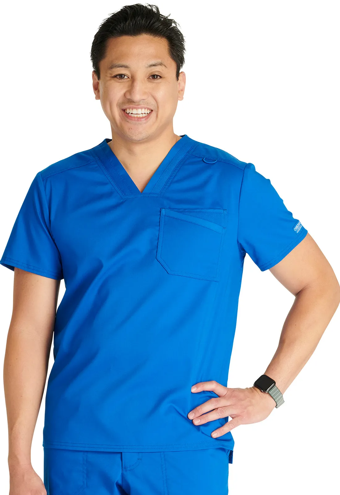 Cherokee WW Revolution Men's Modern Fit V-Neck Scrub Top WW751