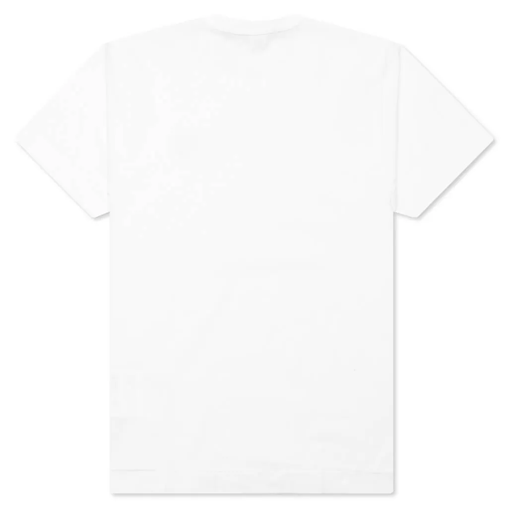 Comme des Garcons PLAY x the Artist Invader T-Shirt - White