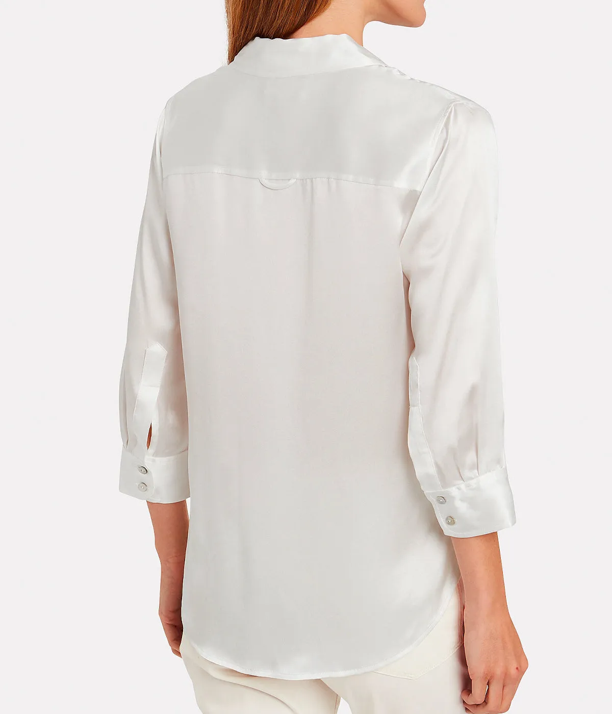 Dani 3/4 Sleeve Shirt in Ivory