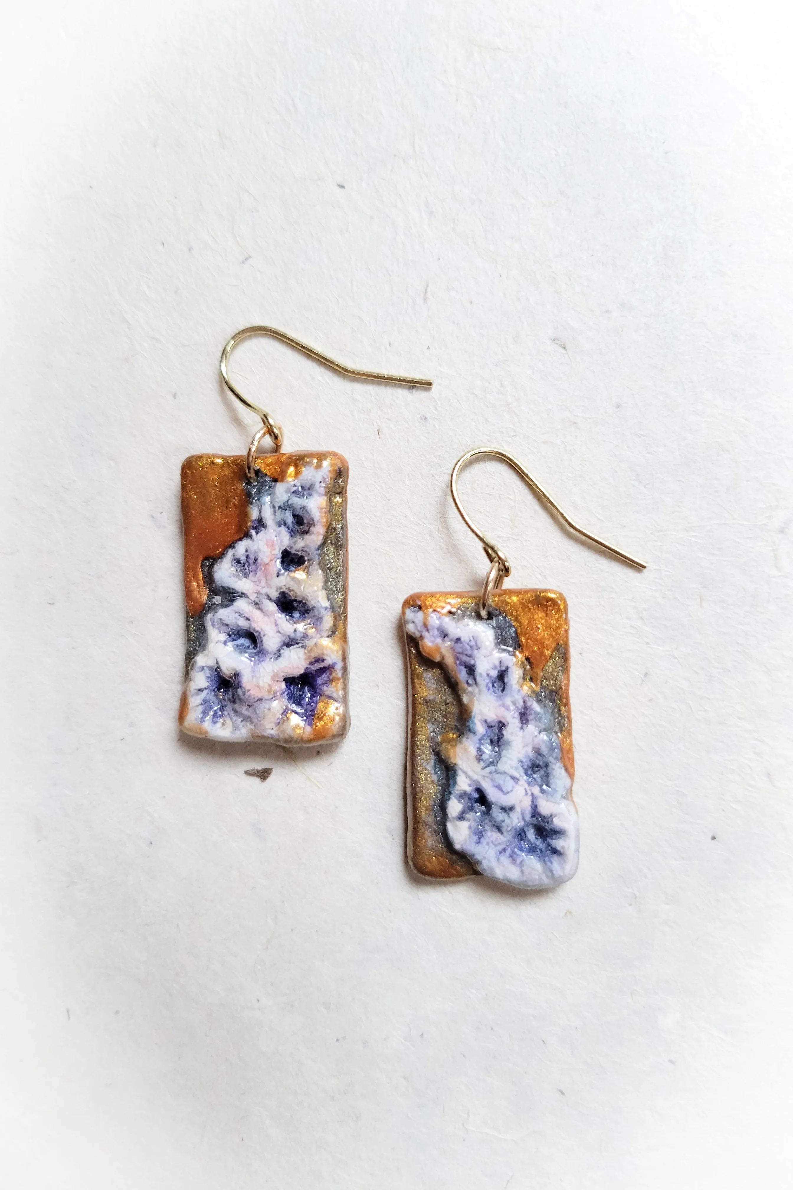 Della Hollyhock Earrings