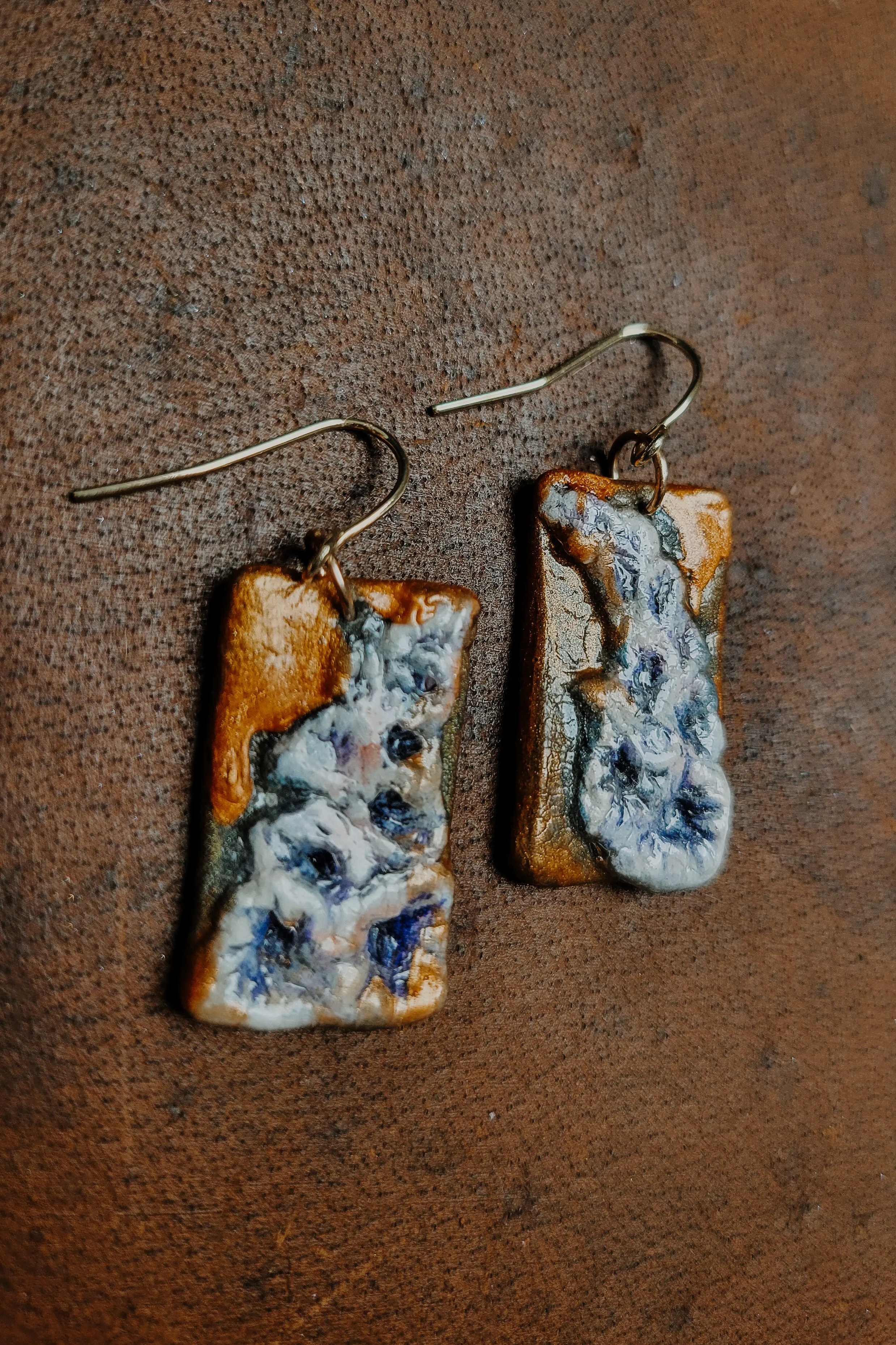 Della Hollyhock Earrings