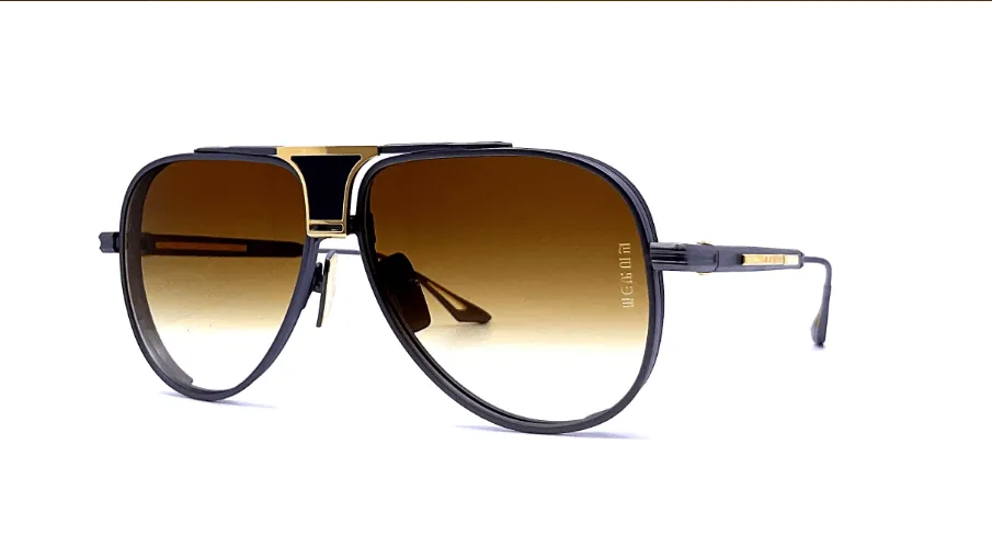 DITA - EPILUXURY.16 (BLACK IRON / YELLOW GOLD) GLASSES