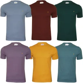 Farah Mens 'Danny' Crew Neck T-Shirt - Short Sleeved