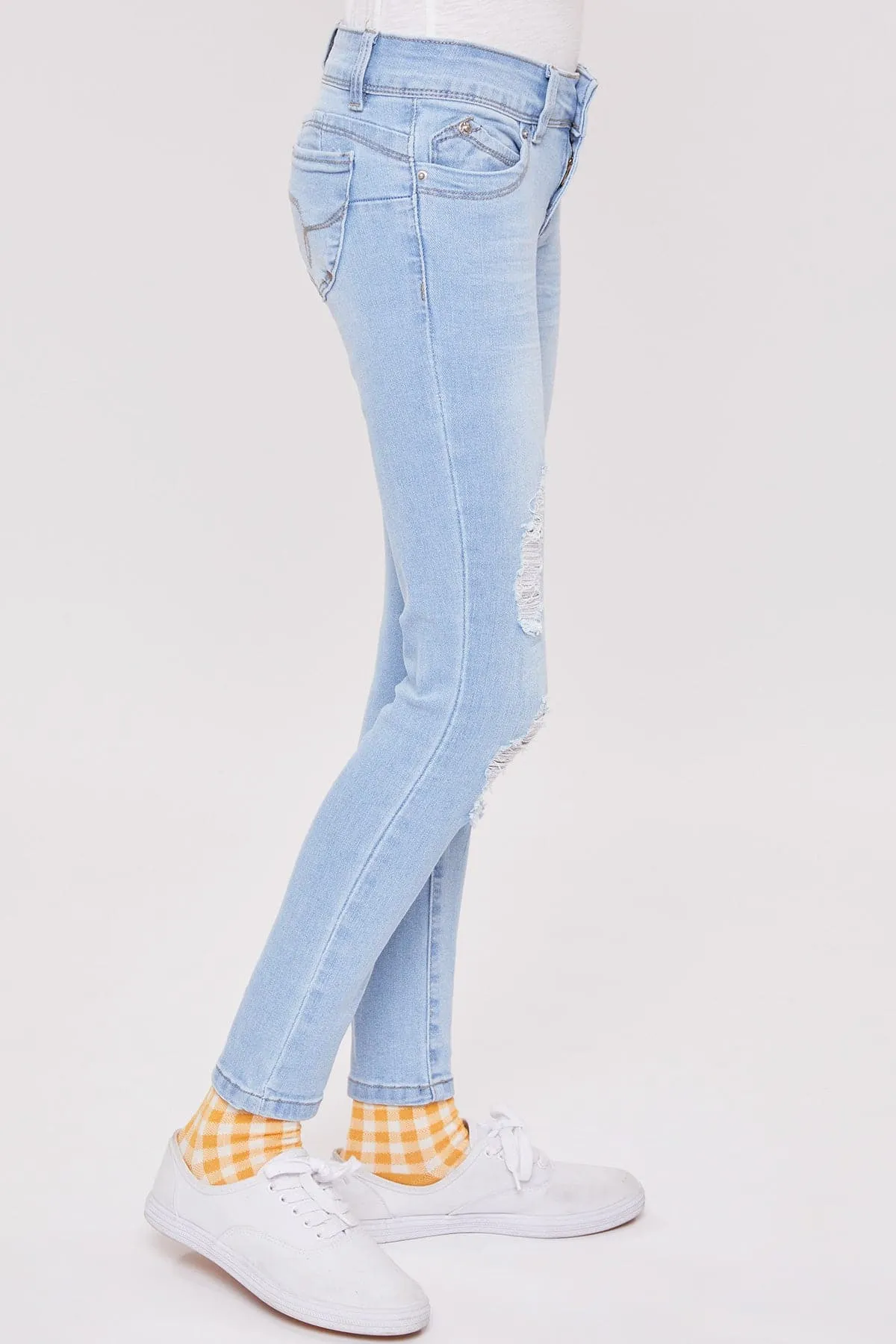 Girls Sustainable WannaBettaFit Skinny Jeans