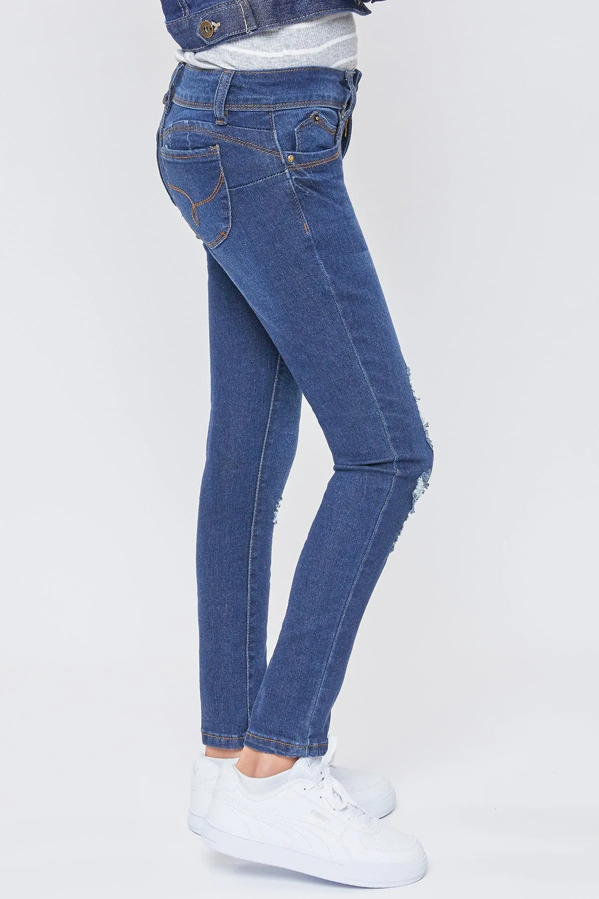 Girls Sustainable WannaBettaFit Skinny Jeans