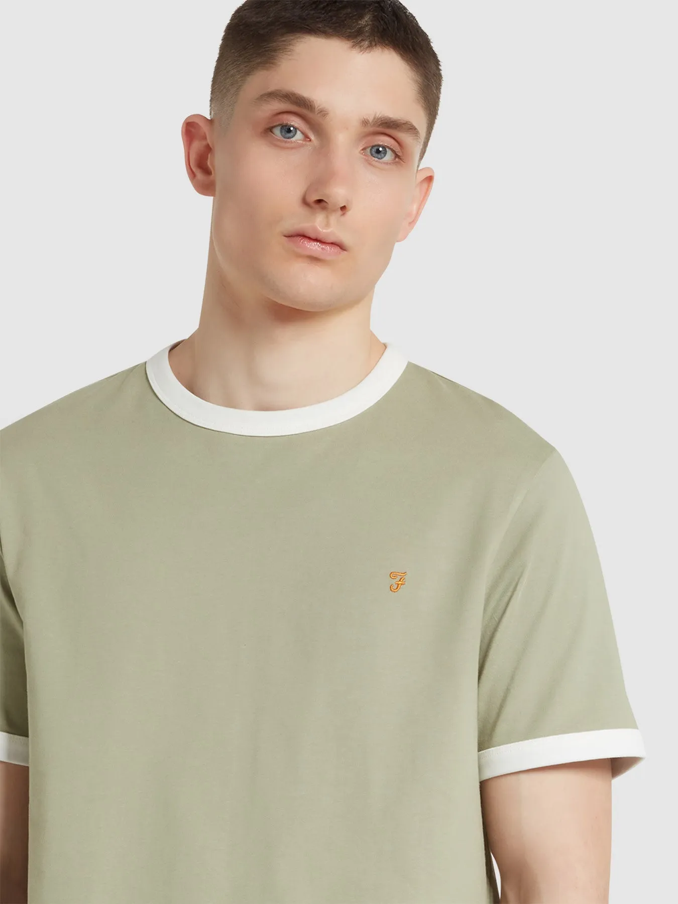 Groves Regular Fit Organic T-Shirt In Balsam