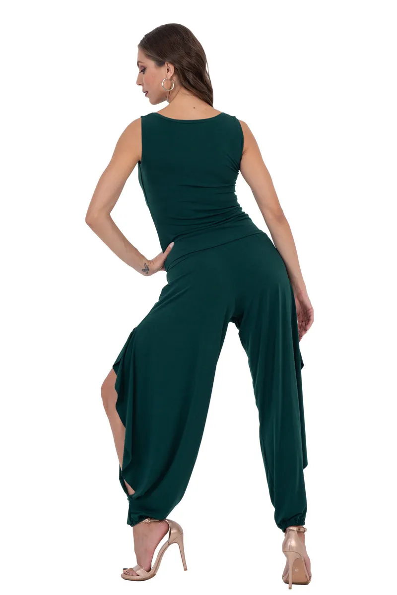 Harem Style Tango Pants With Slits