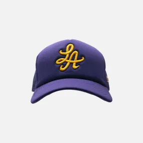 HOT ROD LA ESSENTIAL FOAM TRUCKER (PURPLE/GOLD)