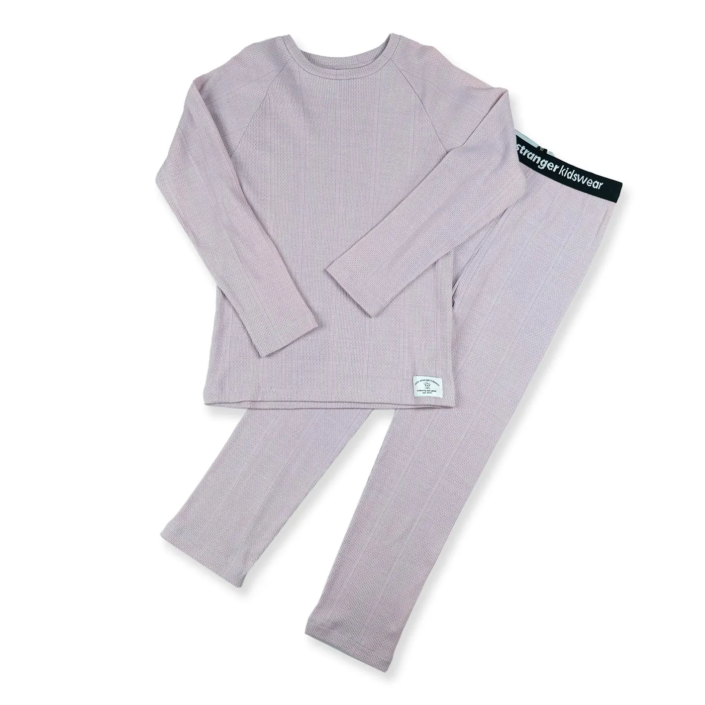 HS Winter PJs - Purple Pointed Rib