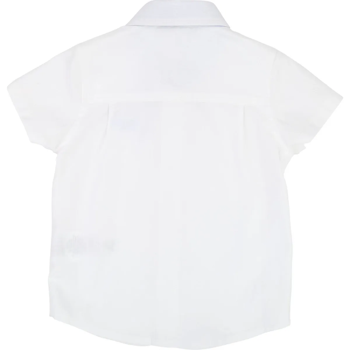 Hugo Boss Toddler Short Sleeve White Dress Shirt