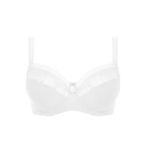 Illusion Underwire Side Support Bra - White