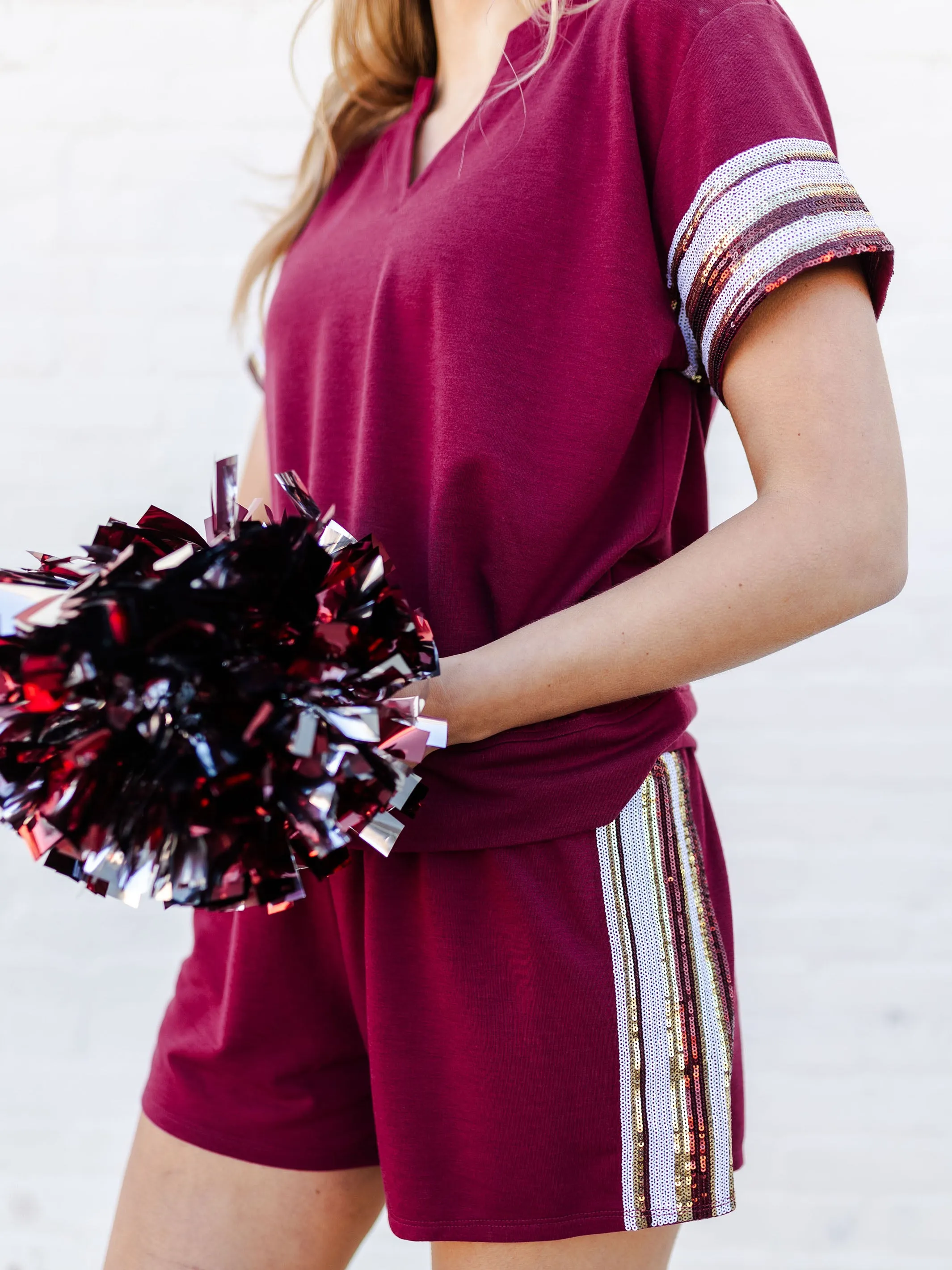 Lauren Top | Garnet   Gold