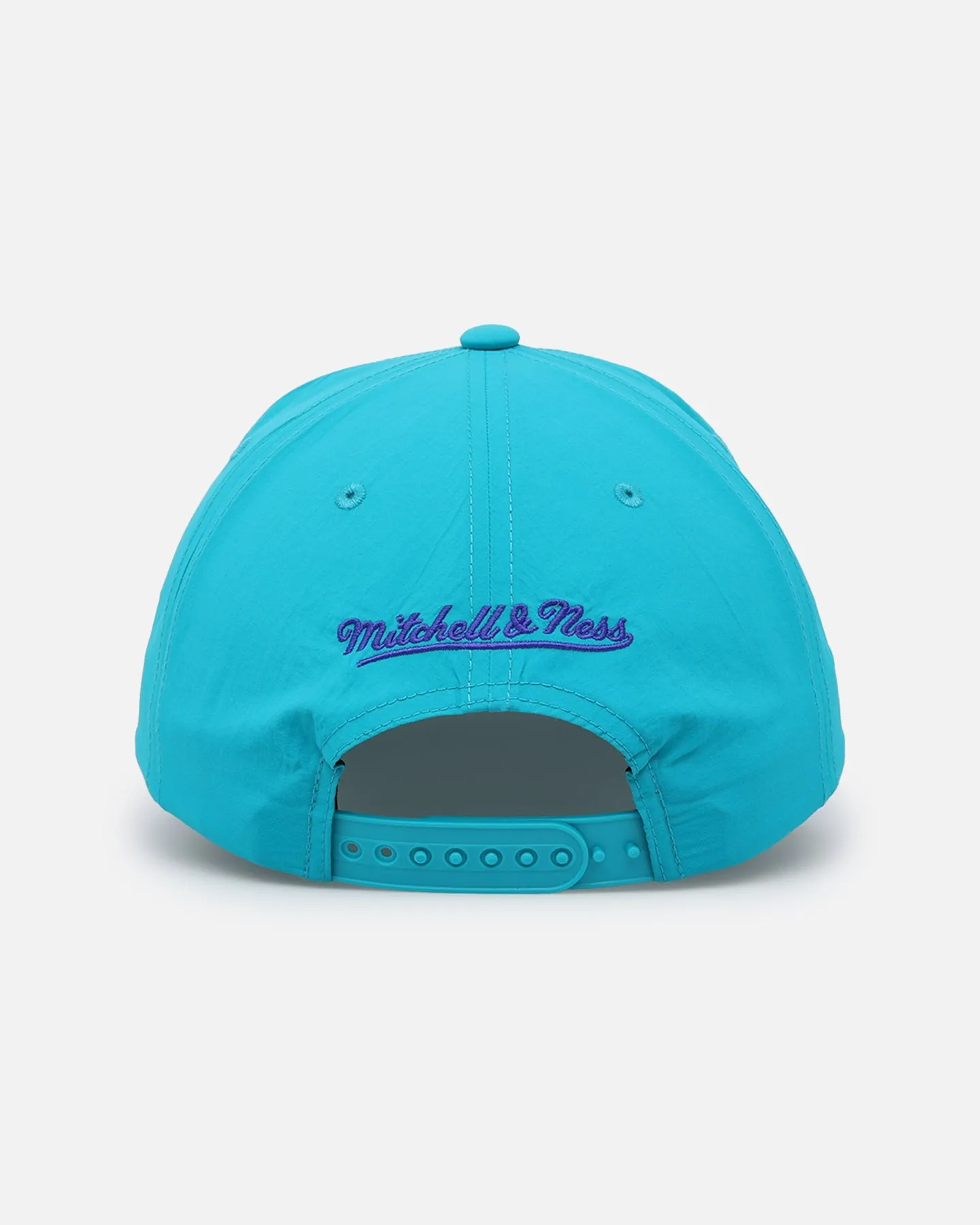 Mitchell & Ness Charlotte Hornets Retro Matte Nylon Origins Snapback Teal