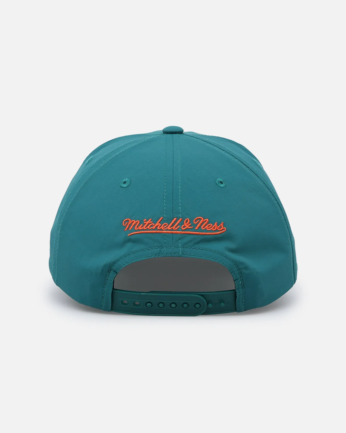 Mitchell & Ness Miami Dolphins Retro Matte Nylon Origins Snapback Teal