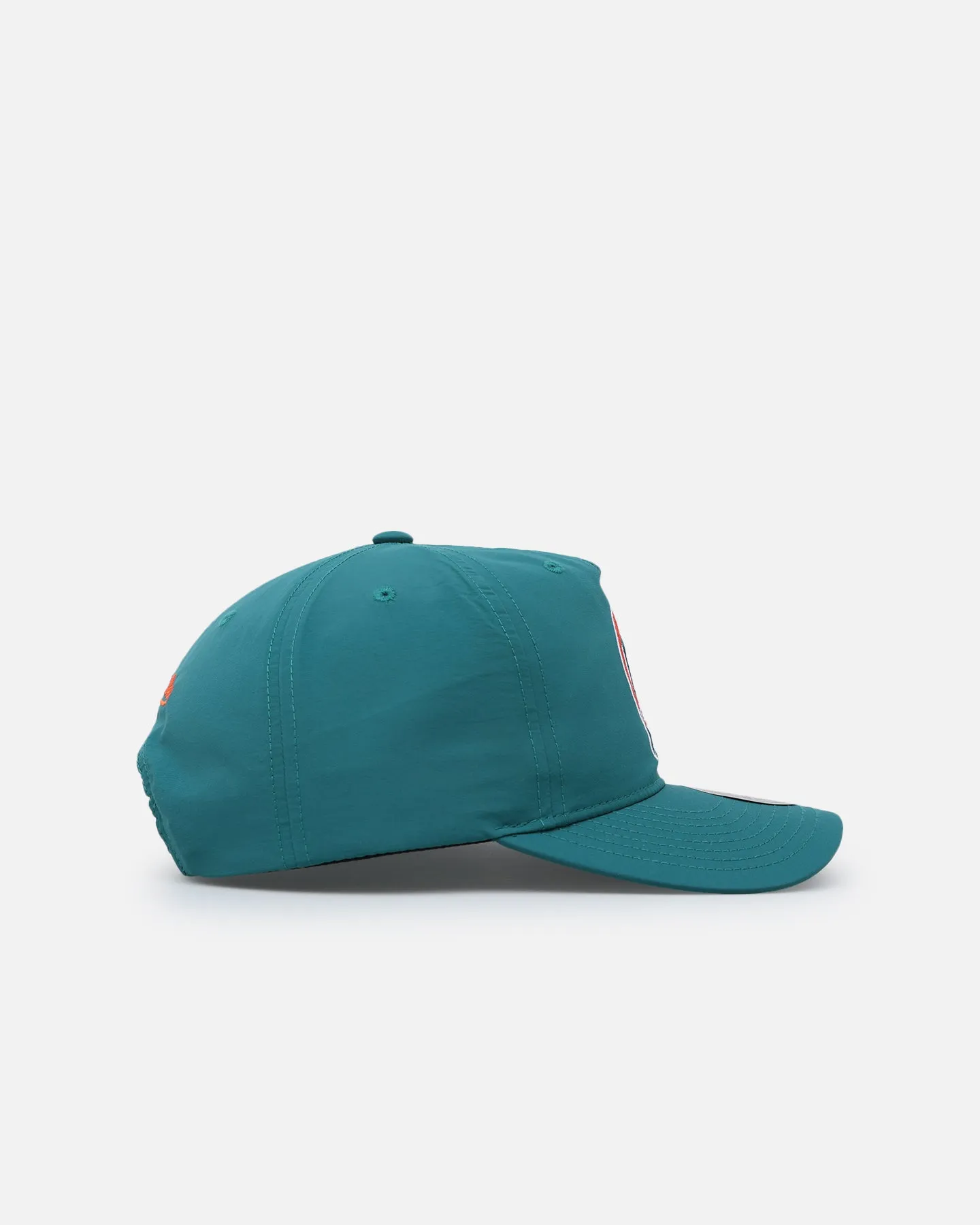 Mitchell & Ness Miami Dolphins Retro Matte Nylon Origins Snapback Teal