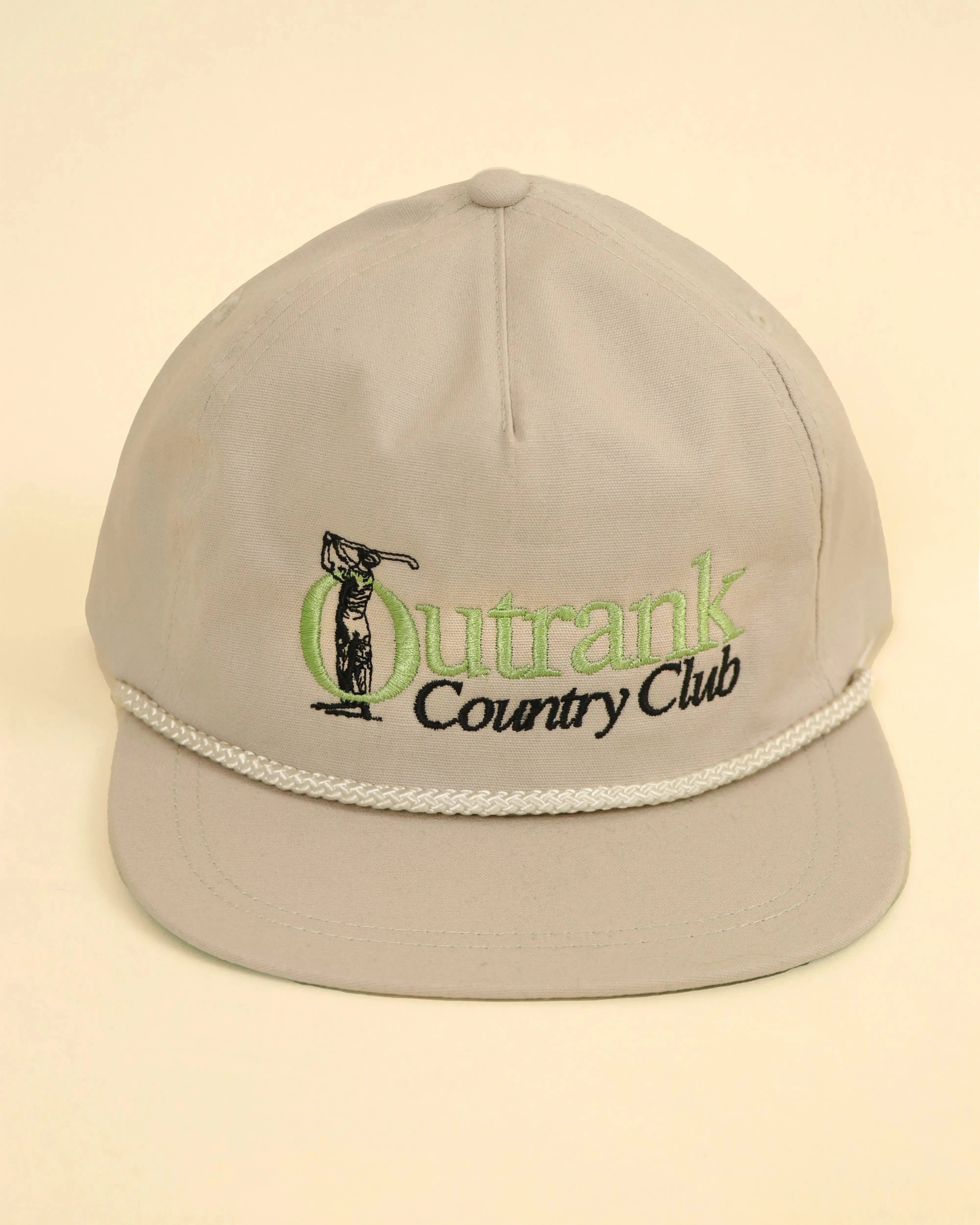 Outrank Country Golf Club Snapback Putty Hat