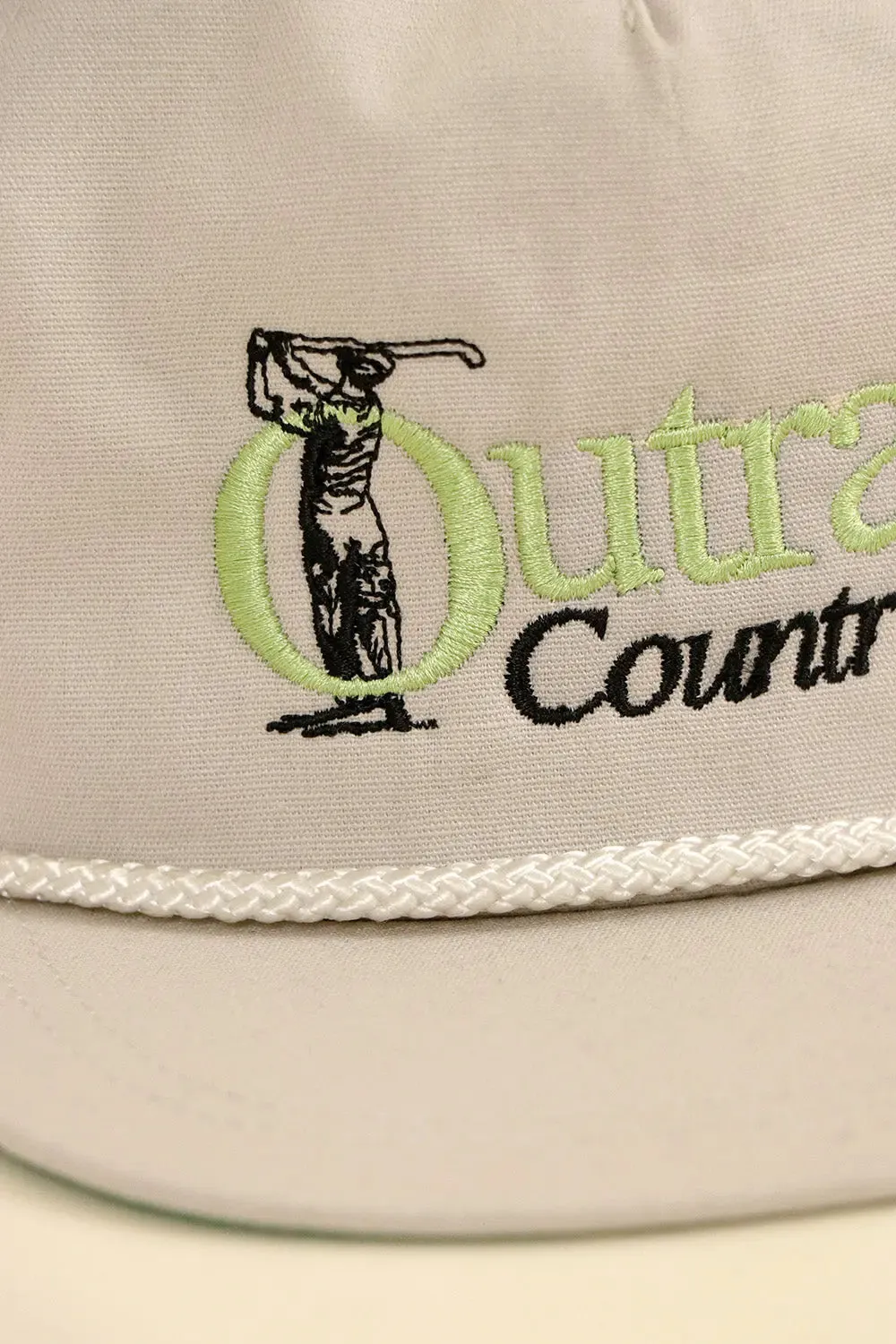 Outrank Country Golf Club Snapback Putty Hat