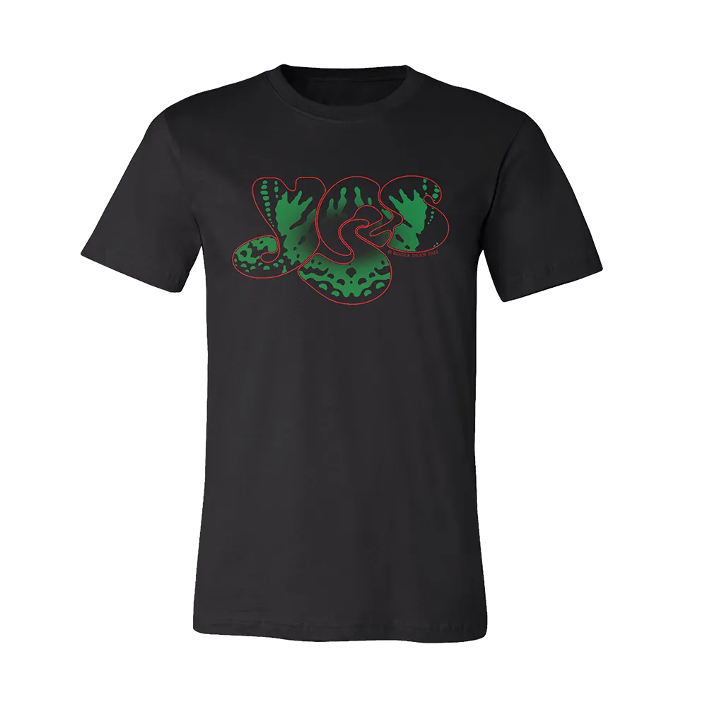 "Close to the Edge" 50th Anniversary Tour Black Butterfly T-Shirt