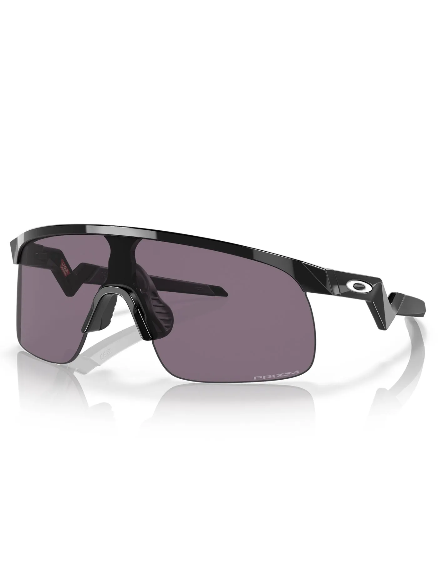 Resistor Polished Black/Prizm Grey Sunglasses (Kids)