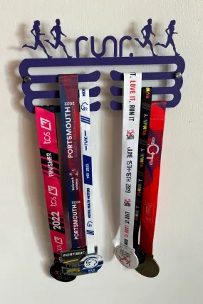 Runr Medal Hanger - Purple