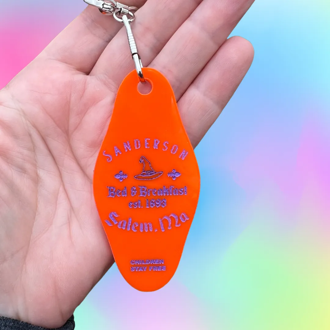 Sanderson Bed and Breakfast Keychain Hocus Pocus