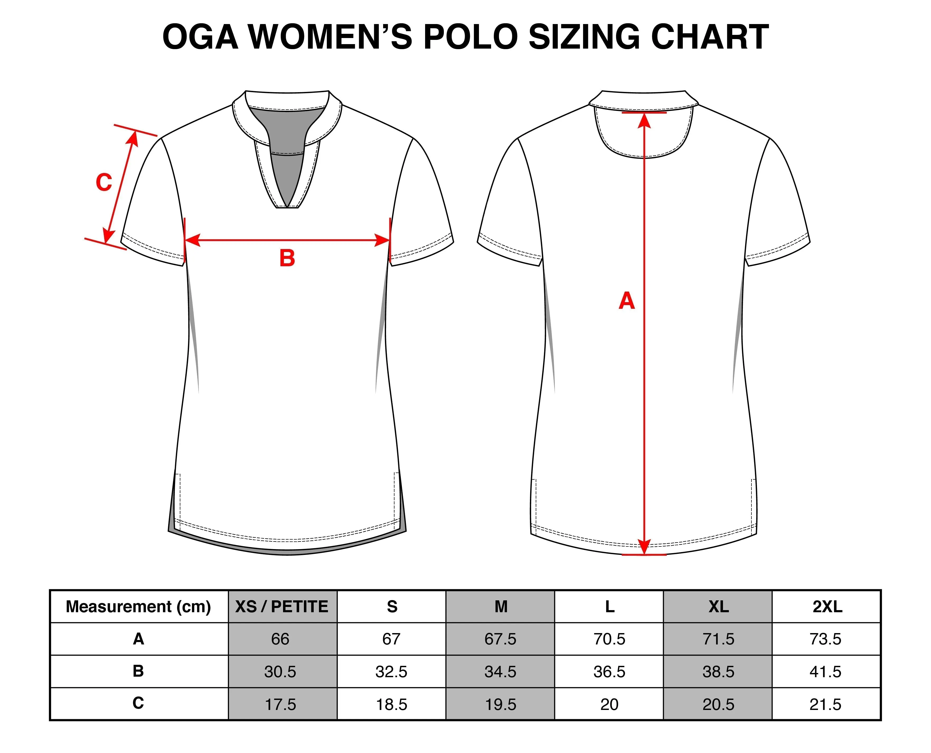 Scattered Islands Rubine Red - OGA Women's Polo - Rubine Red