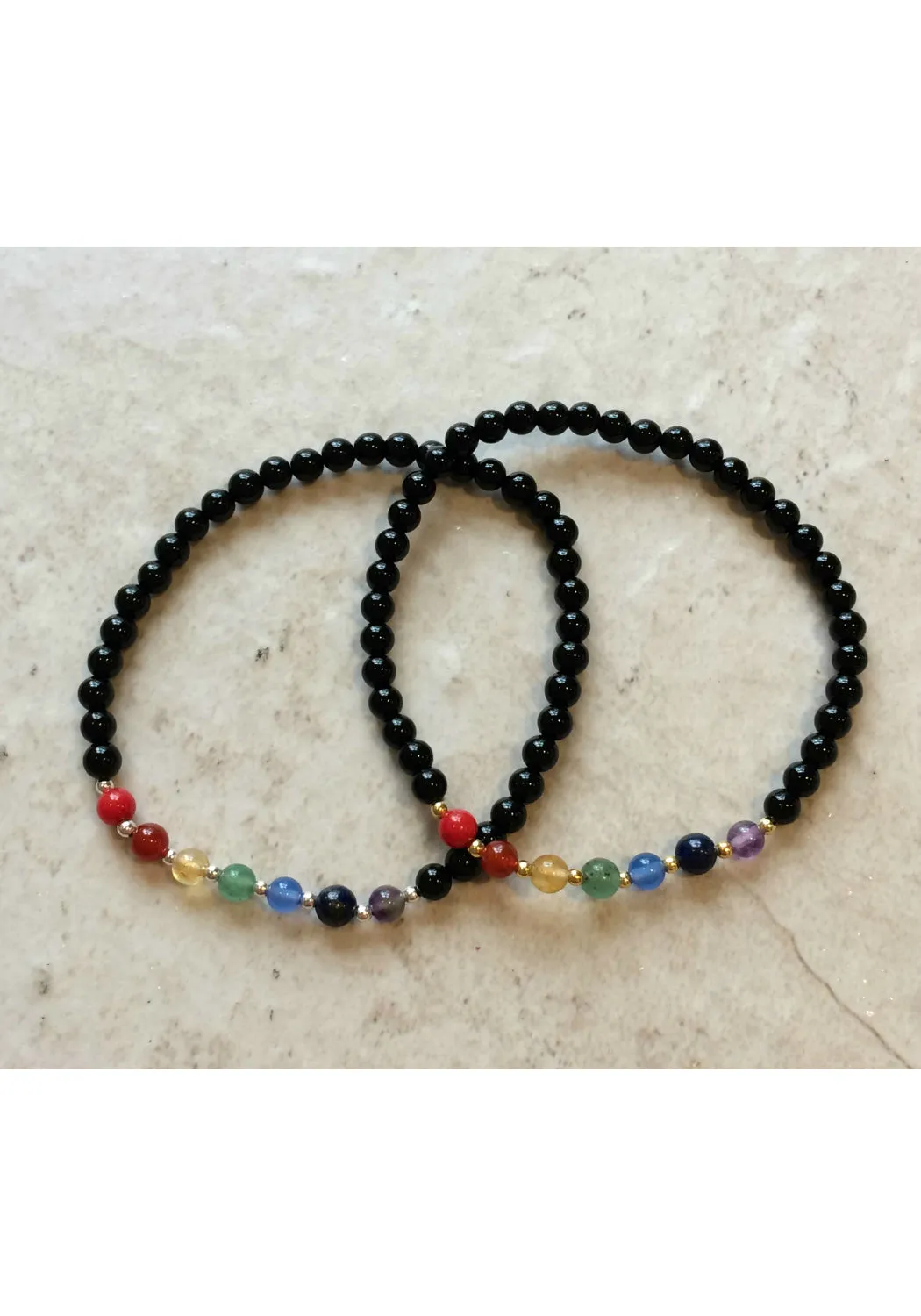 Seven Stone Chakra Bracelet