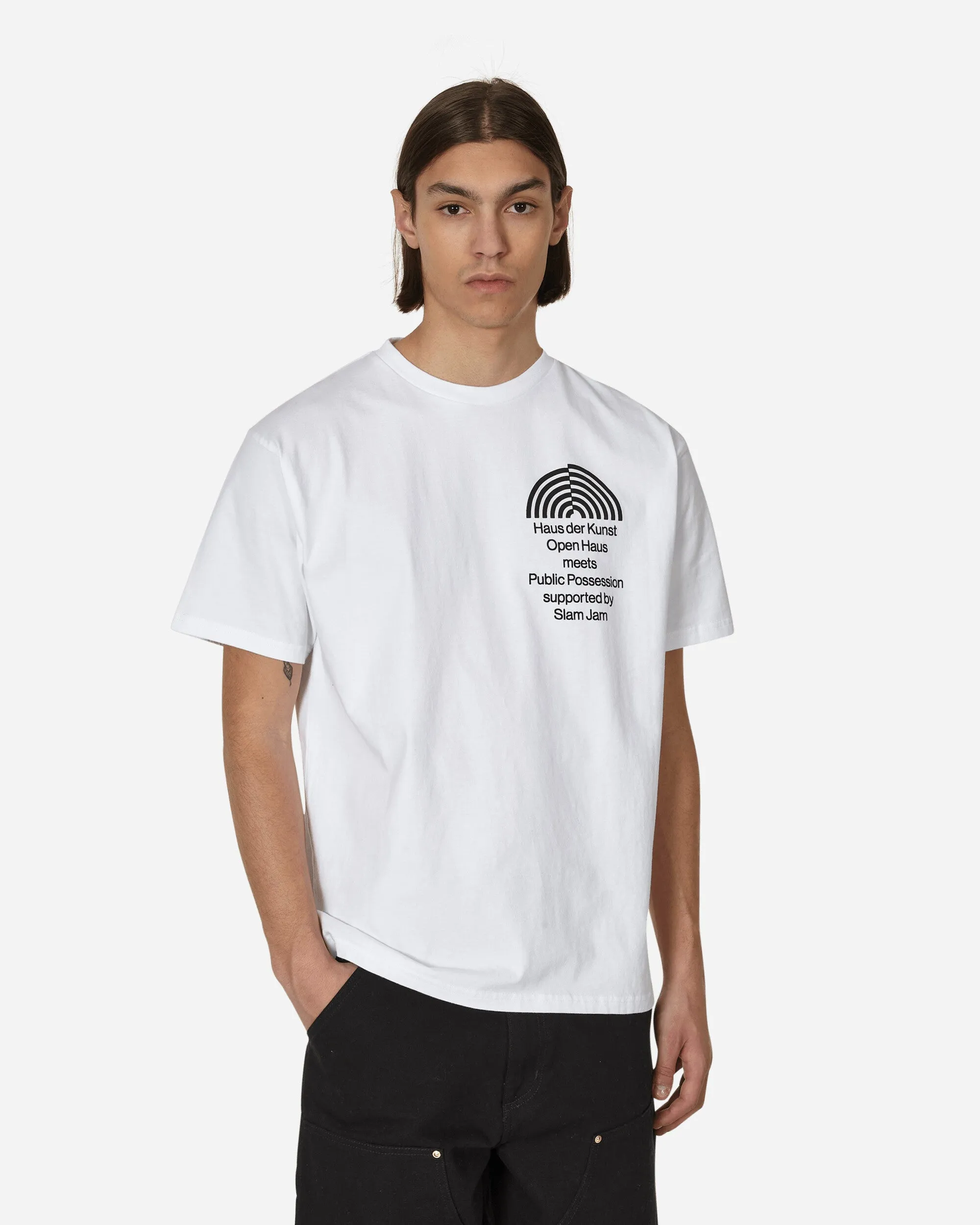 Slam Jam Open Haus T-Shirt White