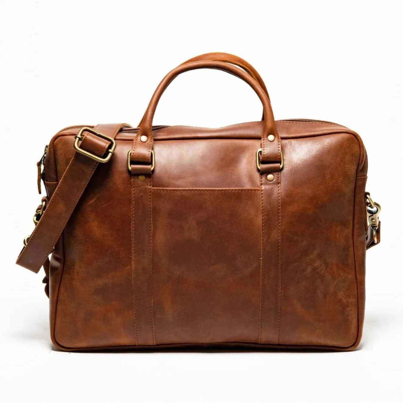 Slim Leather Briefcase 15