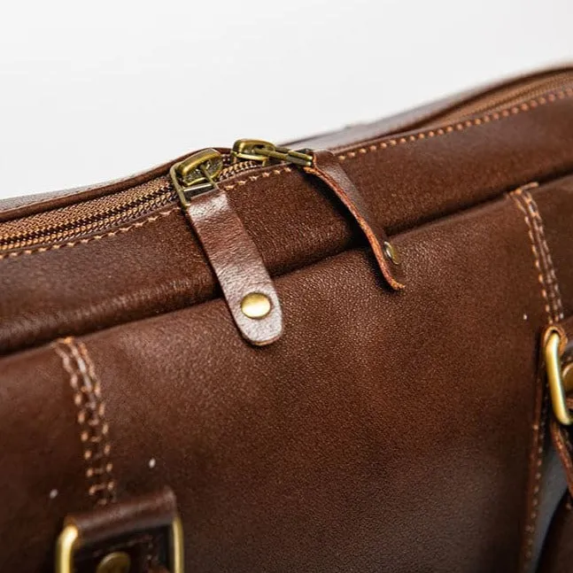 Slim Leather Briefcase 15