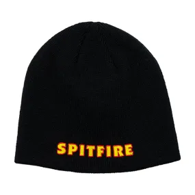 SPITFIRE LTB SCRIPT SKULLY BEANIE BLACK/GOLD/RED