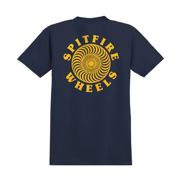 Spitfire OG Classic T-Shirt - Navy/Gold