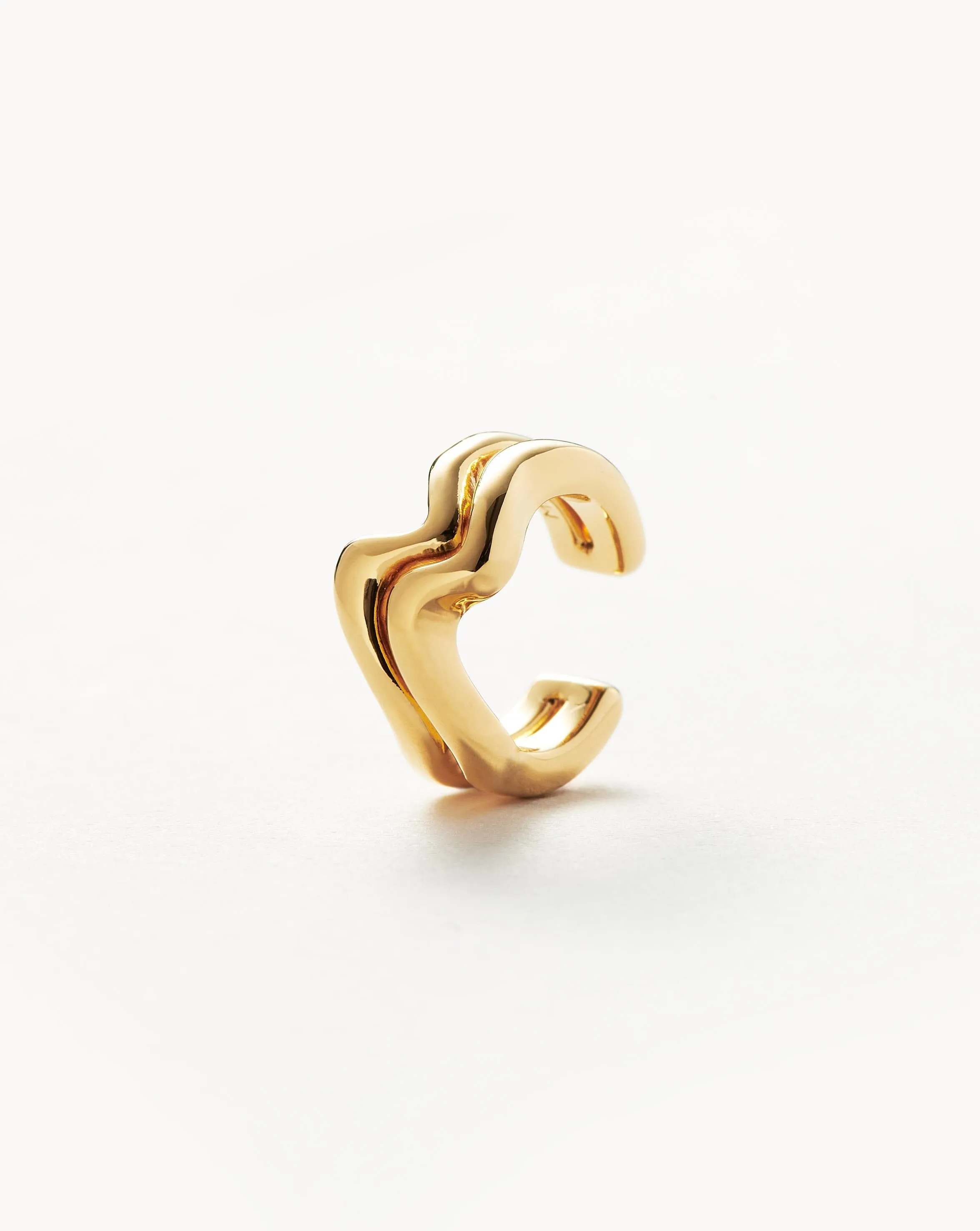 Squiggle Curve Ear Cuff