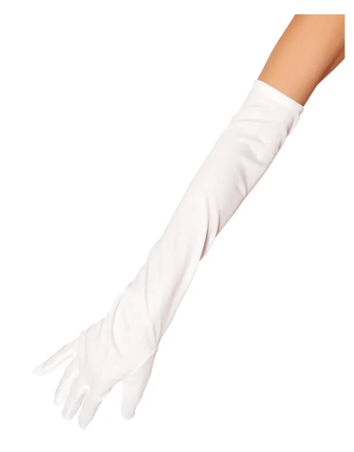 Stretch Satin Gloves